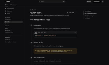 Rafter screenshot