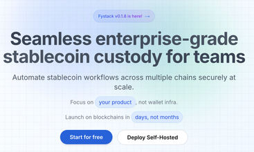 Fystack screenshot