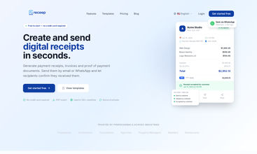 Receep screenshot