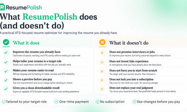 ResumePolish screenshot