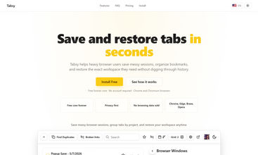 Tabsy screenshot