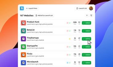 Launch List screenshot