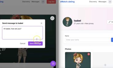 Dating App Template screenshot