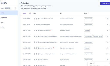 Loggify screenshot
