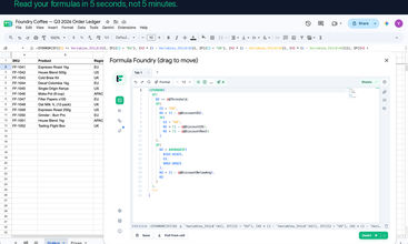 Formula Foundry screenshot