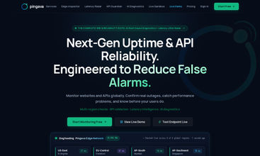 Pingava screenshot