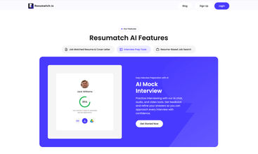 Resumatch.io screenshot