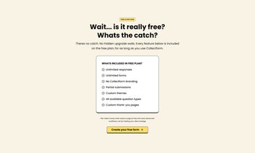 Collectform - Free Typeform alternative screenshot