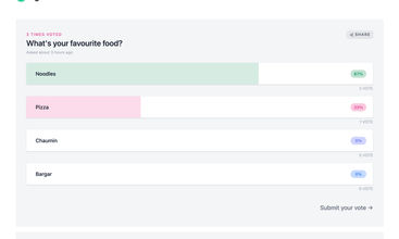 BigPoll screenshot