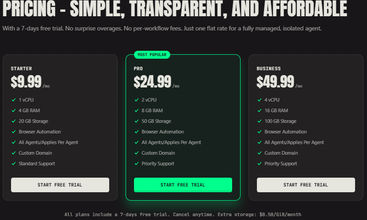 Agntable screenshot