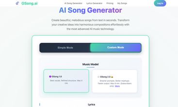 GSong AI screenshot