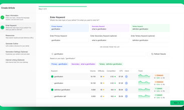 Finseo screenshot