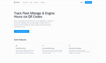 QRFleet screenshot
