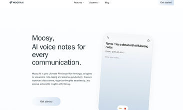 Moosy screenshot