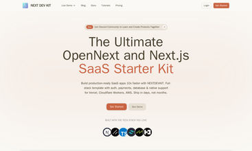 NextDevKit screenshot