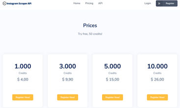 Instagram Scraper API screenshot