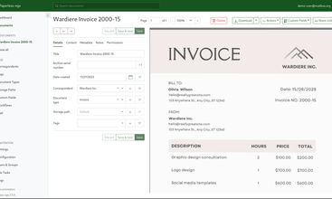Paperless-home screenshot