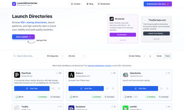 LaunchDirectories screenshot