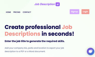 Job Description AI screenshot