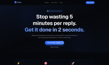 XReply screenshot