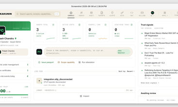 Kakunin screenshot