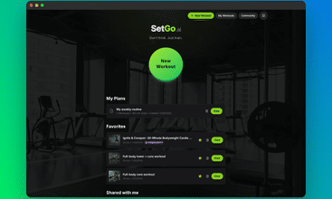 SetGo.ai screenshot