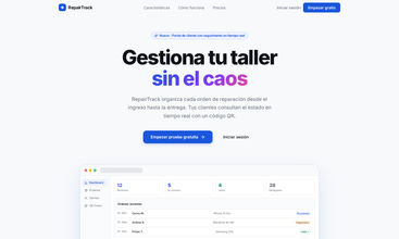 RepairTrack screenshot