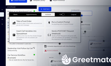 Greetmate.ai screenshot