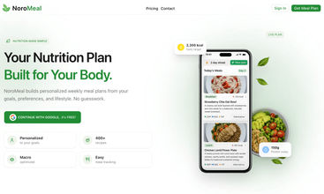 NoroMeal screenshot