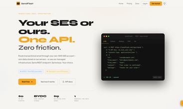 SendFleet screenshot
