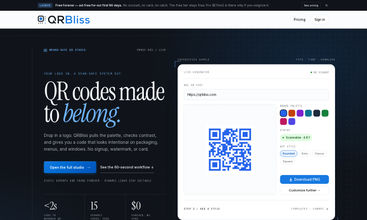 QRBliss screenshot