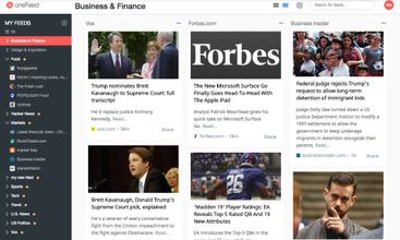 Onefeed screenshot