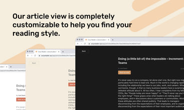 Cozy Reader screenshot