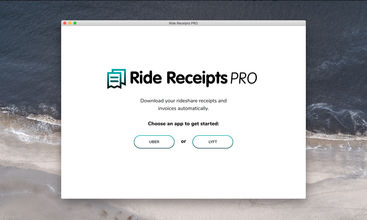 Ride Receipts screenshot