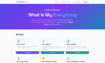 What Is My Tools screenshot