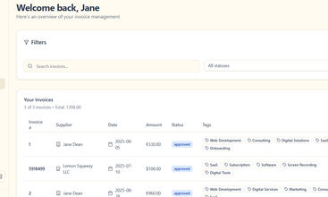 Invograb screenshot