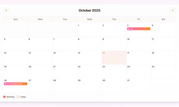 Breminder screenshot