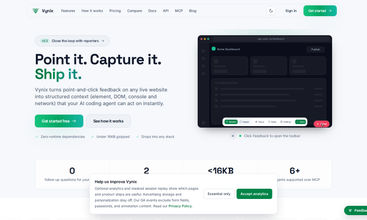 Vynix screenshot
