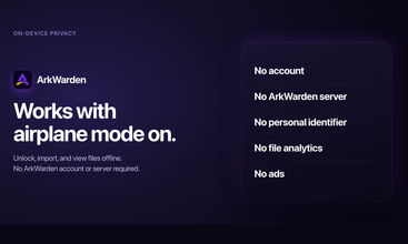 ArkWarden screenshot