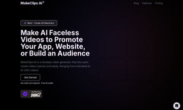 Make Clips AI screenshot