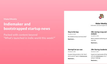 MakerWeekly screenshot
