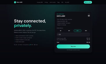 Silent eSIM screenshot