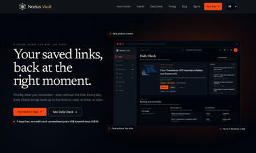 Nodus Vault screenshot