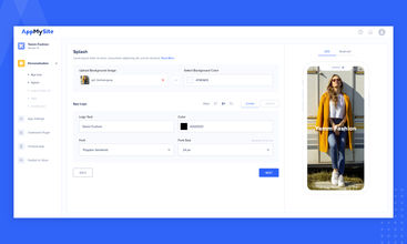 AppMySite screenshot