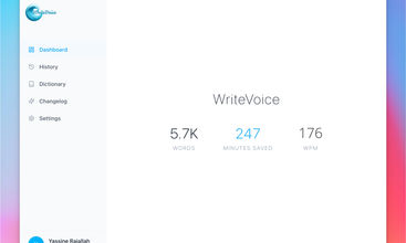 Writevoice screenshot