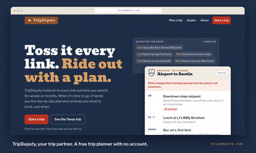 TripDeputy screenshot