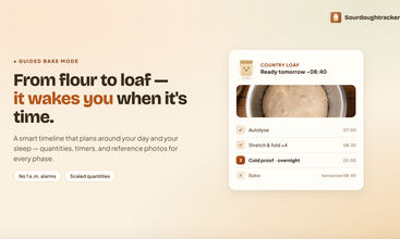 Sourdough Tracker screenshot