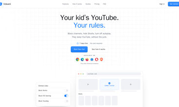 Vidward screenshot