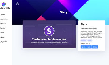 Codestash screenshot