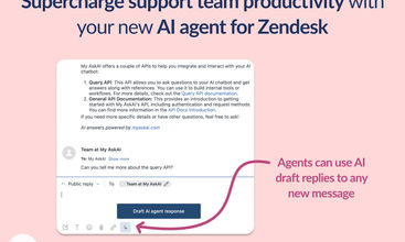 AI Zendesk Ticket Support Agent screenshot